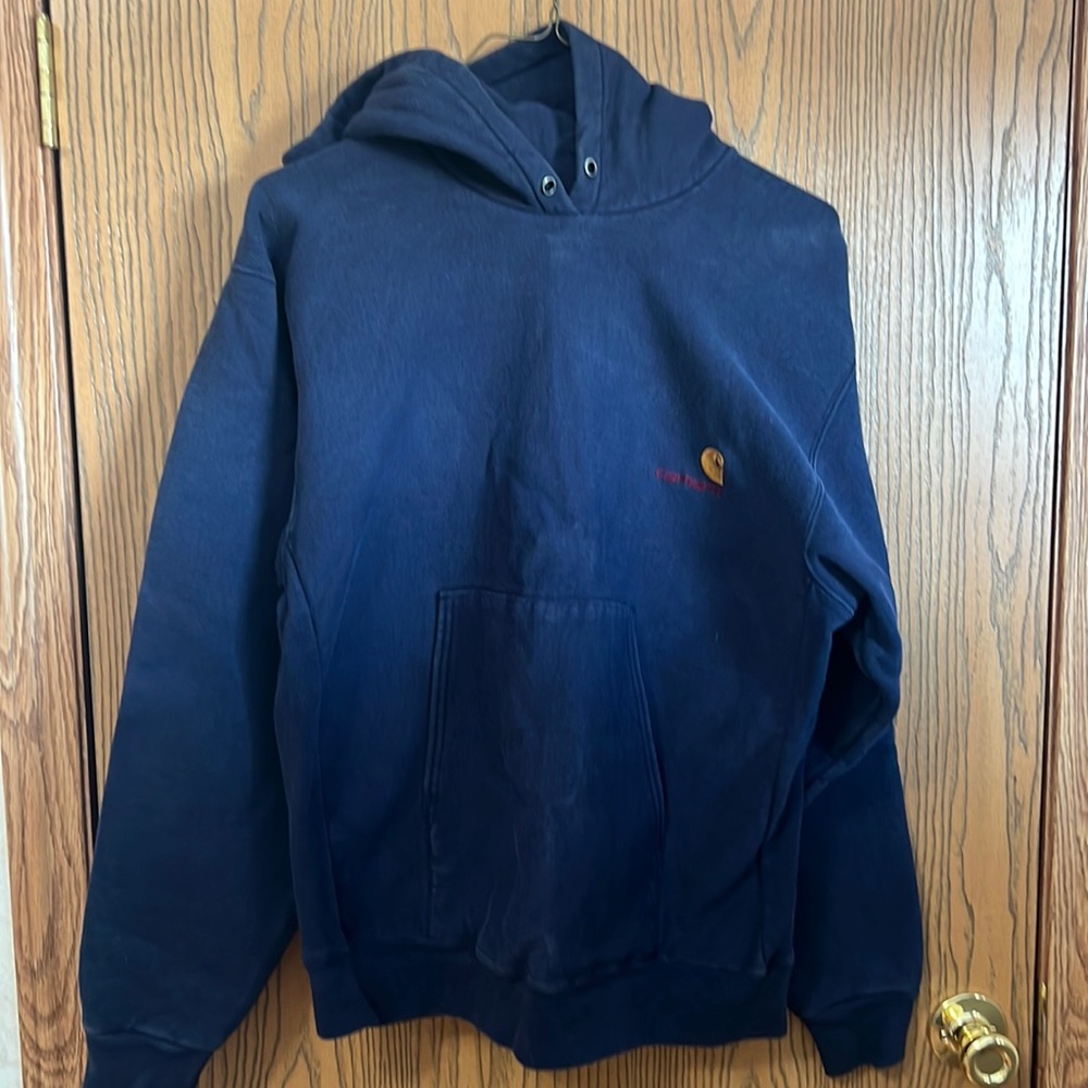 CARHARTT Medium navy blue hoodie